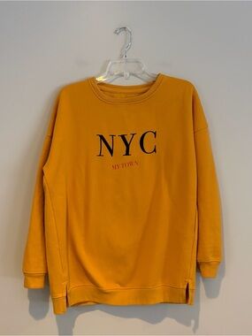 Pull & Bear NYC My Town Crewneck Sweatshirt Size M